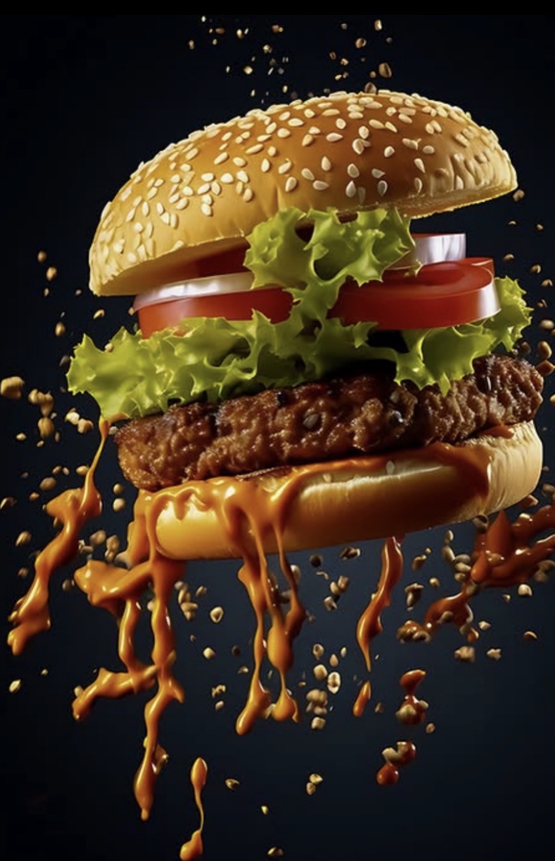 Corn & Cheese Burger
