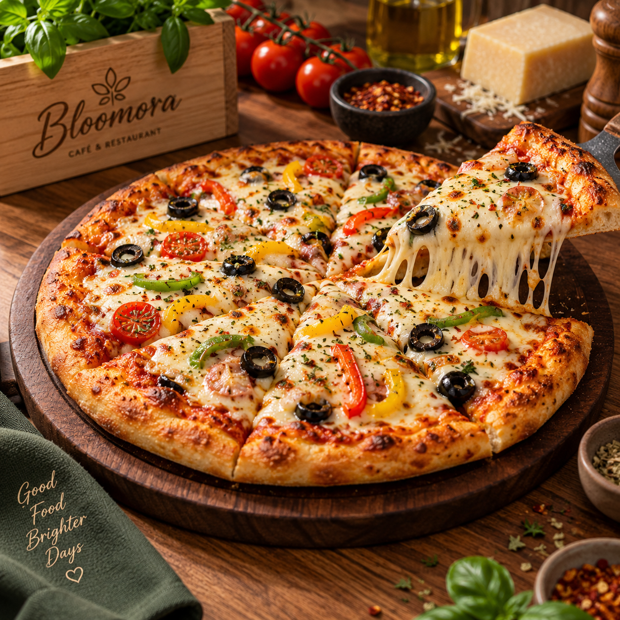 Chargrilled Farm Fresh Veg Pizza