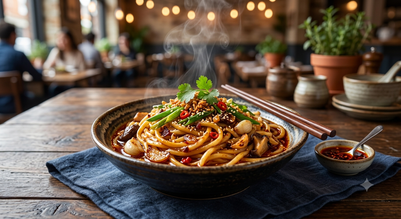 Hot Garlic Noodles