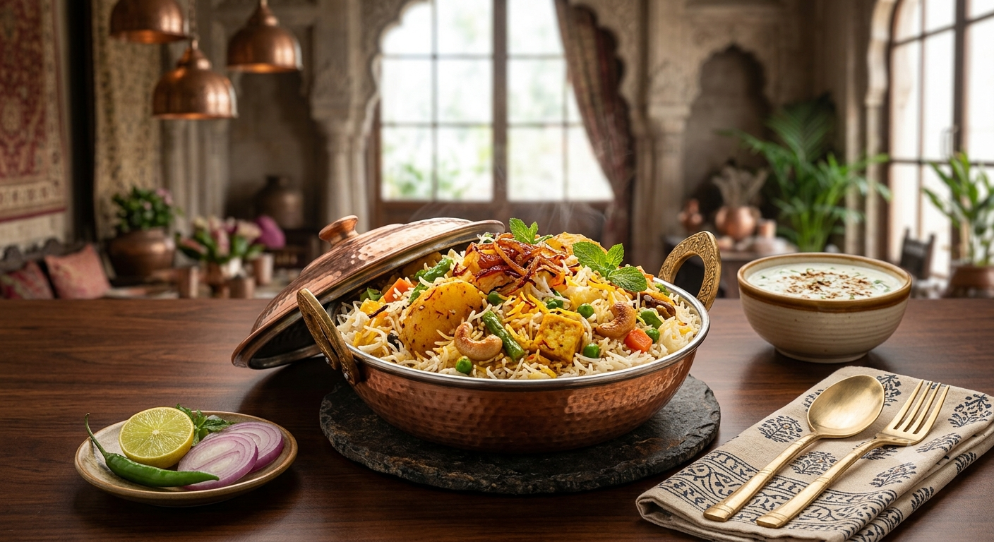Kolkata Veg Biryani