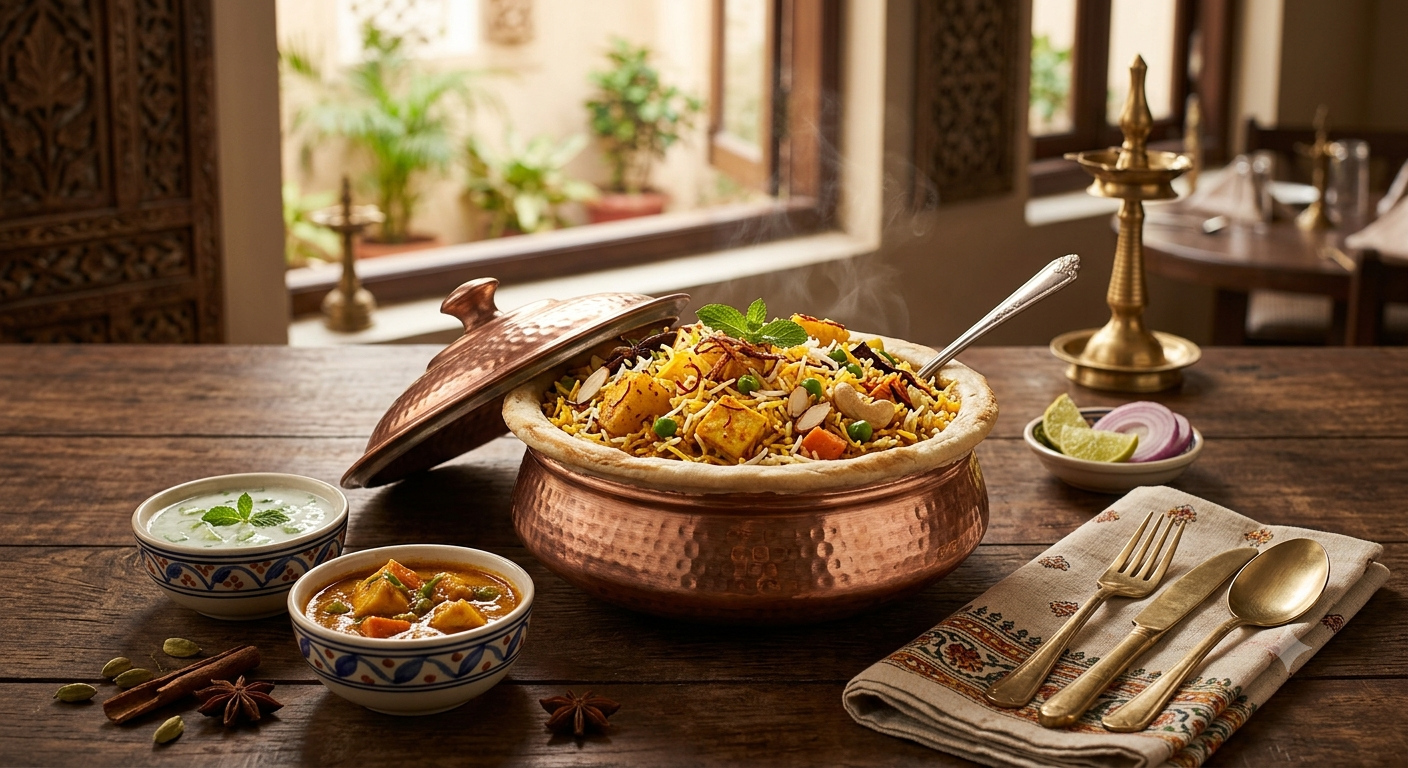 Paneer Biryani