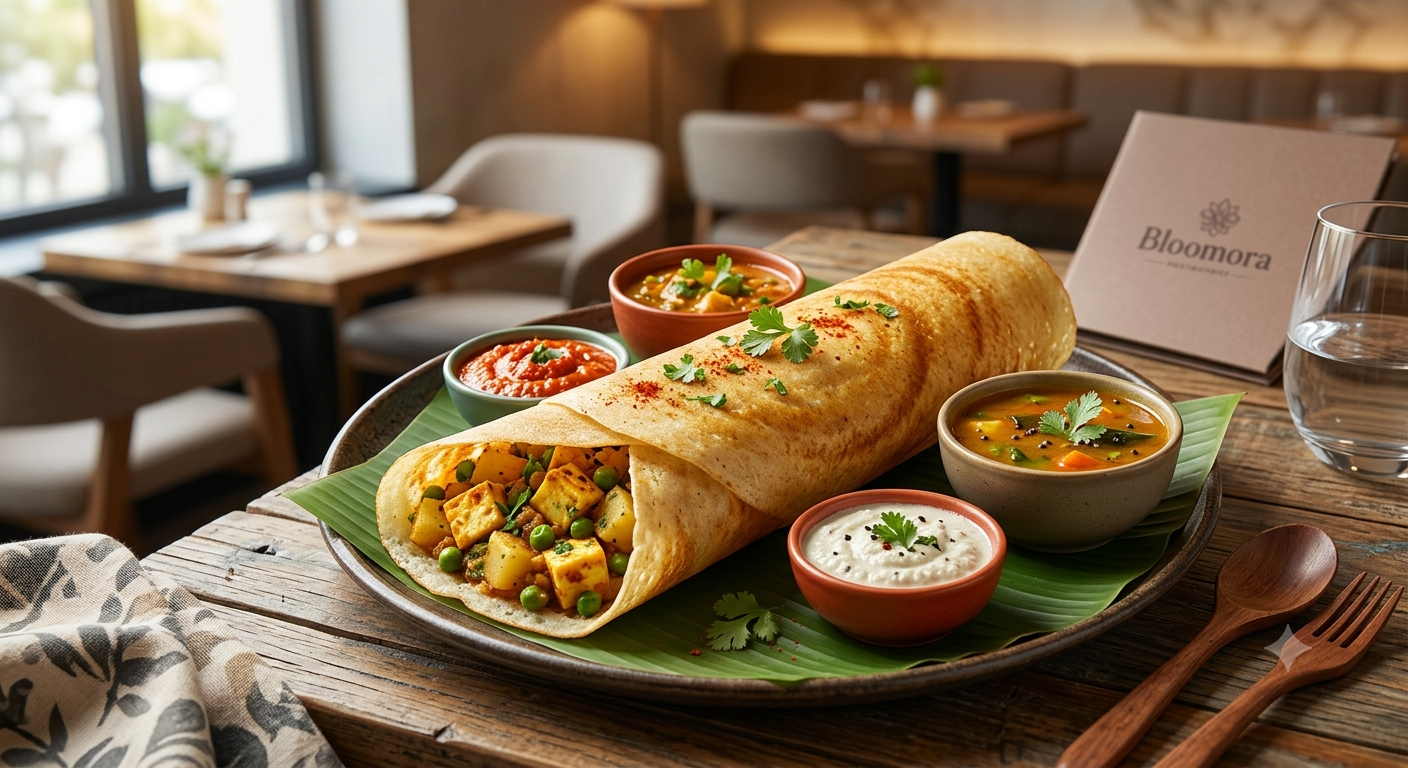 Paneer Masala Dosa