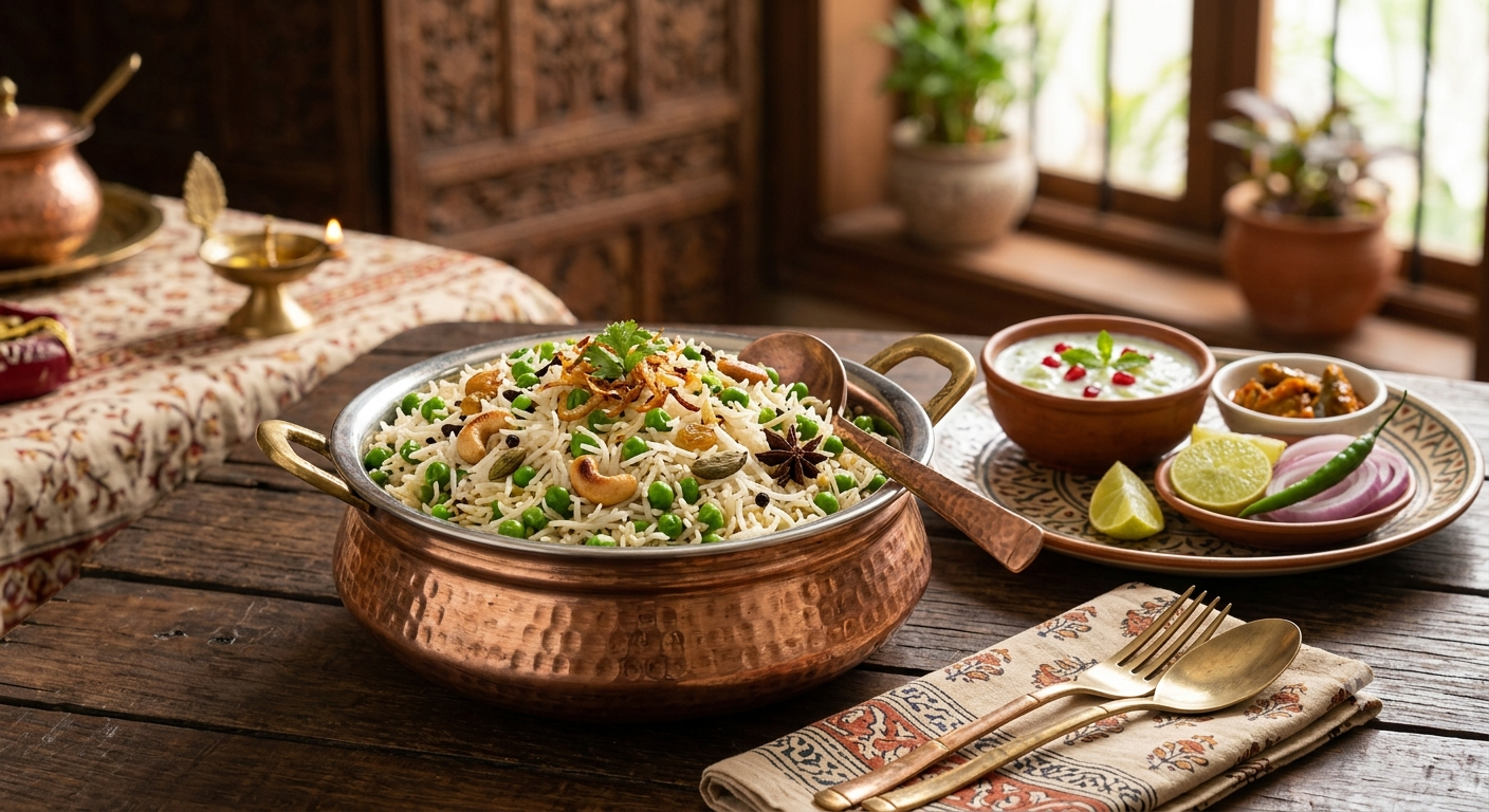 Peas pulao