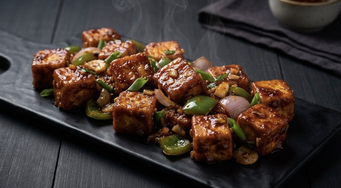 Tangra Style Chilli paneer