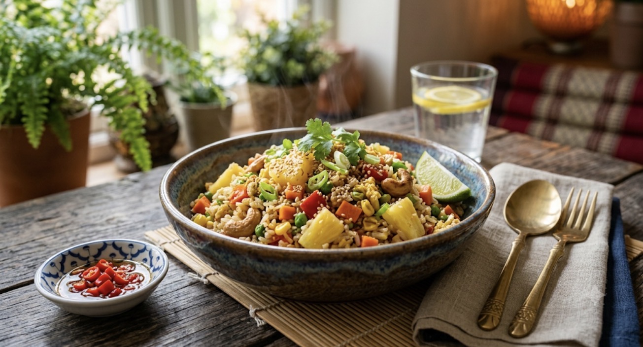 Thai pineapple fried rice